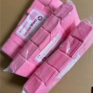 BELOOSYE Pink Lint-Free Wipes